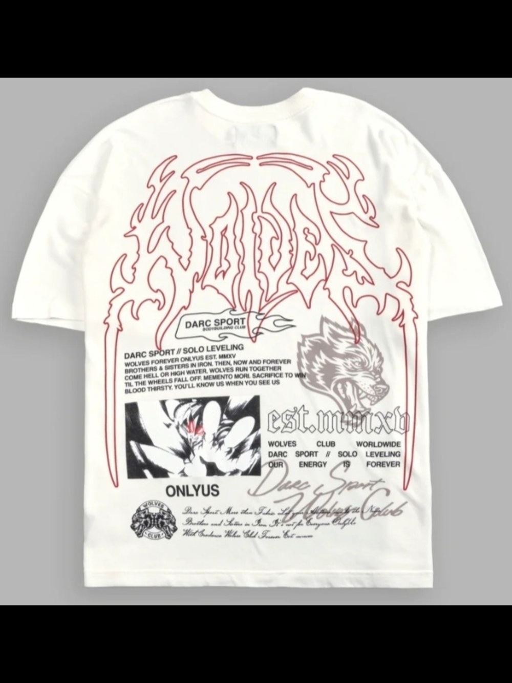 Darc Sport "Ant King" Premium Oversized Tee